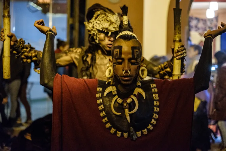 Traditional dance performance