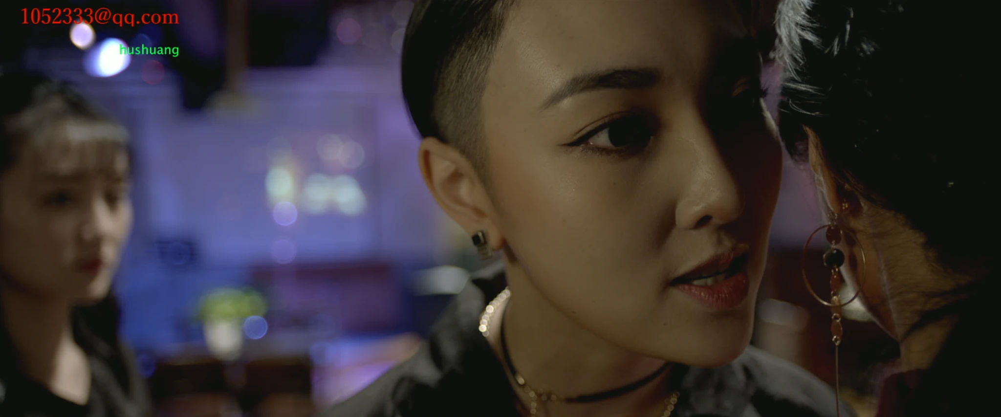 A scene from the Miss Wang film sample
